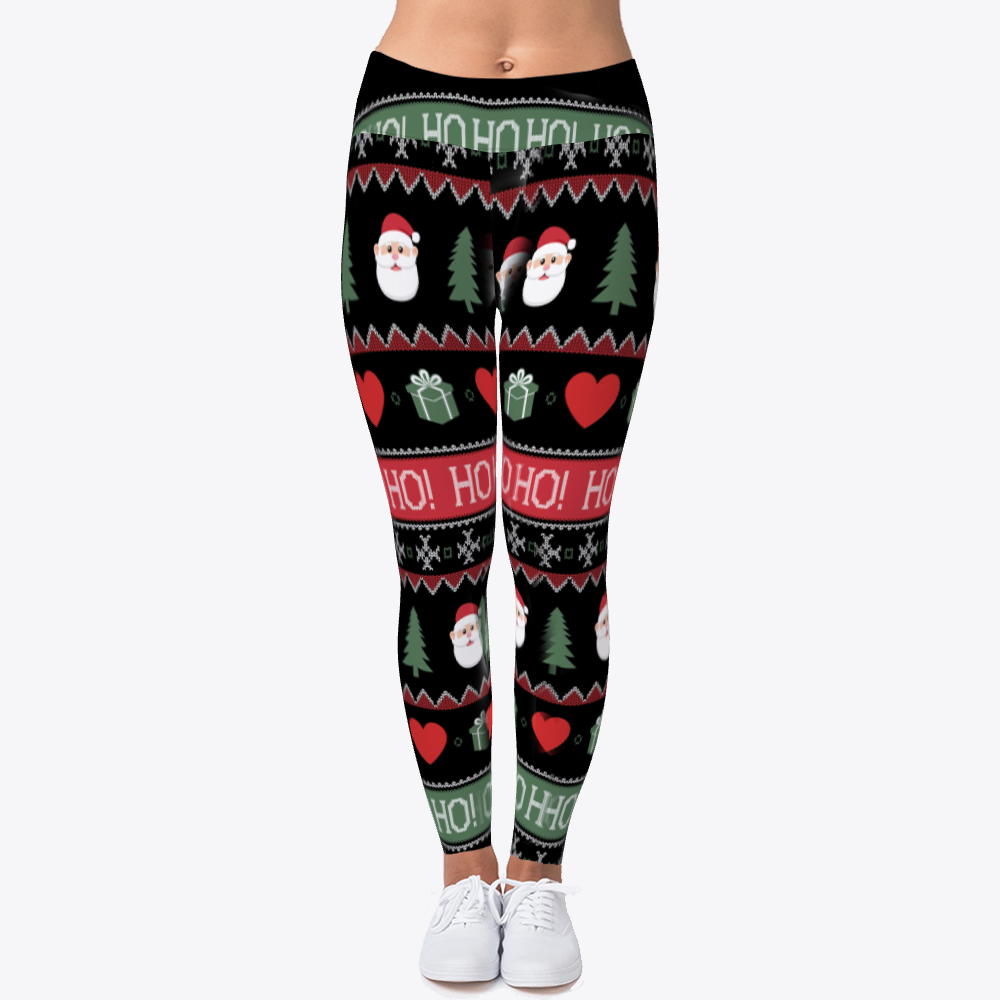 UGLY Christmas Leggings | Hoho SANATA | My Milkshake Brings All the Toys