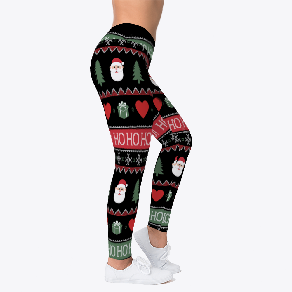 UGLY Christmas Leggings | Hoho SANATA | My Milkshake Brings All the Toys