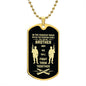 Call On Me Brother Military Dog Tag | We Fight Together |