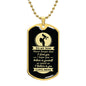 To My Son | Love Mom | Dog Tag