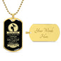 To My Son | Love Mom | Dog Tag
