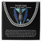 To My Dad | The Best Dad | Cuban Chain