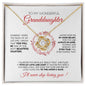To My Wonderful Granddaughter | Love Knot Necklace
