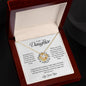 To My Daughter | Love Mom | Love Knot Necklace