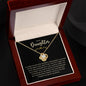 To My Daughter - Love Knot Necklace