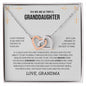 To My Beautiful Granddaughter