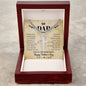 To My Dad | Cross Necklace