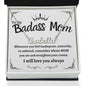 Personalized Name Necklace | To My Badass Mom | Mother's Day Gift | Gifts for Mom