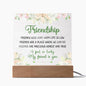 Friendship Acrylic Plaque