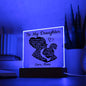 To My Daughter | Love. Mom | Acrylic Plaque