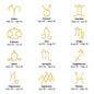 To My Daughter - Zodiac Symbol Necklace
