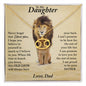 To My Daughter - Zodiac Symbol Necklace