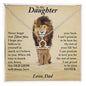 To My Daughter - Zodiac Symbol Necklace