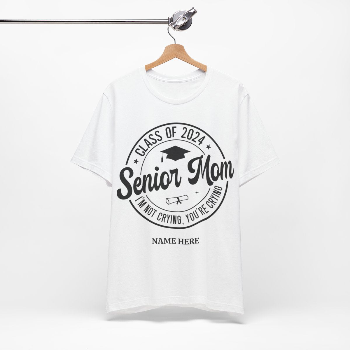 PERSONALIZED CLASS OF 2024 | GRADUATION| SENIOR MOM | BLACK FONT