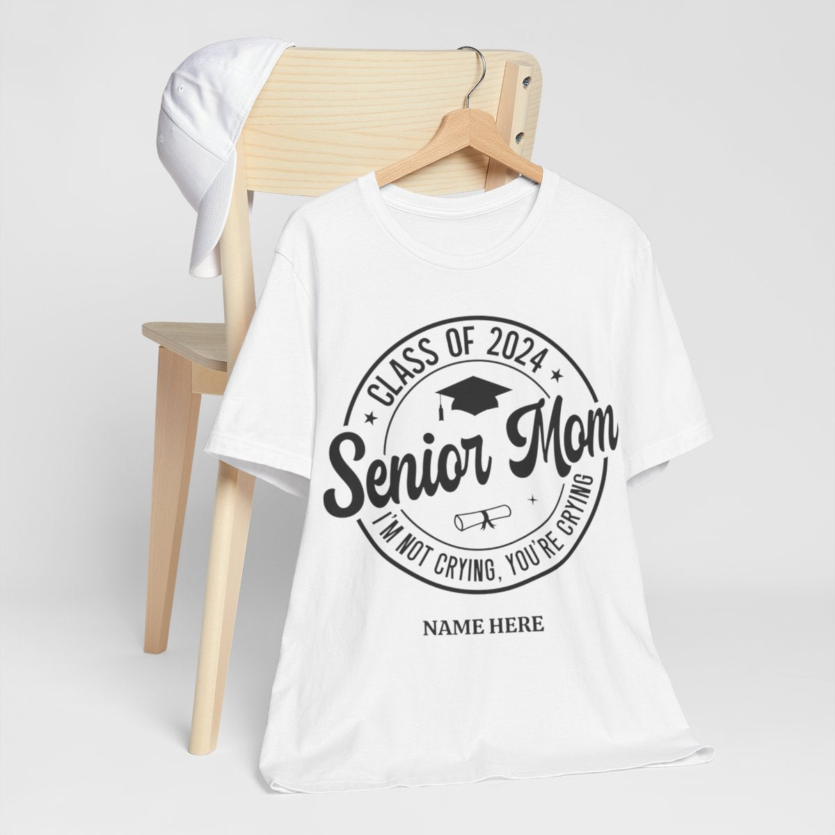 PERSONALIZED CLASS OF 2024 | GRADUATION| SENIOR MOM | BLACK FONT