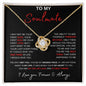 To My Soulmate Necklace | Valentines Gift For Her Birthday | Gift For Soulmate Wife