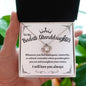 To My Badass Granddaughter | Love Knot Necklace | Granddaughter Gift |