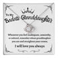 To My Badass Granddaughter | Love Knot Necklace | Granddaughter Gift |