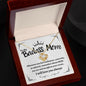 To My Badass Mom | Love Knot Necklace | Mother's Day Gift | Gifts for Mom