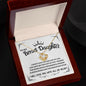 To My Badass Daughter | LOVE KNOT NECKLACE | I LOVE YOU | Gift for Daughter