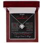 To My Soulmate Necklace | Valentines Gift For Her Birthday | Gift For Soulmate Wife
