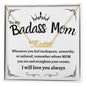 Personalized Name Necklace | To My Badass Mom | Mother's Day Gift | Gifts for Mom