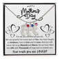 Happy Mother's Day | Personalized Baby Feet Necklace| Gifts for Mom