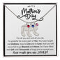 Happy Mother's Day | Personalized Baby Feet Name Necklace | Gifts for Mom
