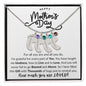 Happy Mother's Day | Personalized Baby Feet Name Necklace | Gifts for Mom