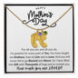 Happy Mother's Day | Personalized Baby Feet Name Necklace | Gifts for Mom