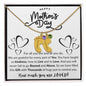 Happy Mother's Day | Personalized Baby Feet Necklace| Gifts for Mom