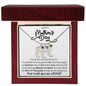 Happy Mother's Day | Personalized Baby Feet Name Necklace | Gifts for Mom