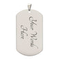 To My Son | I Love You | Dog Tag