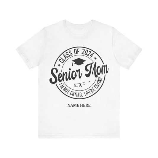 PERSONALIZED CLASS OF 2024 | GRADUATION| SENIOR MOM | BLACK FONT